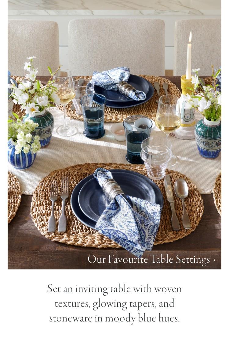 Our Favourite Table Settings